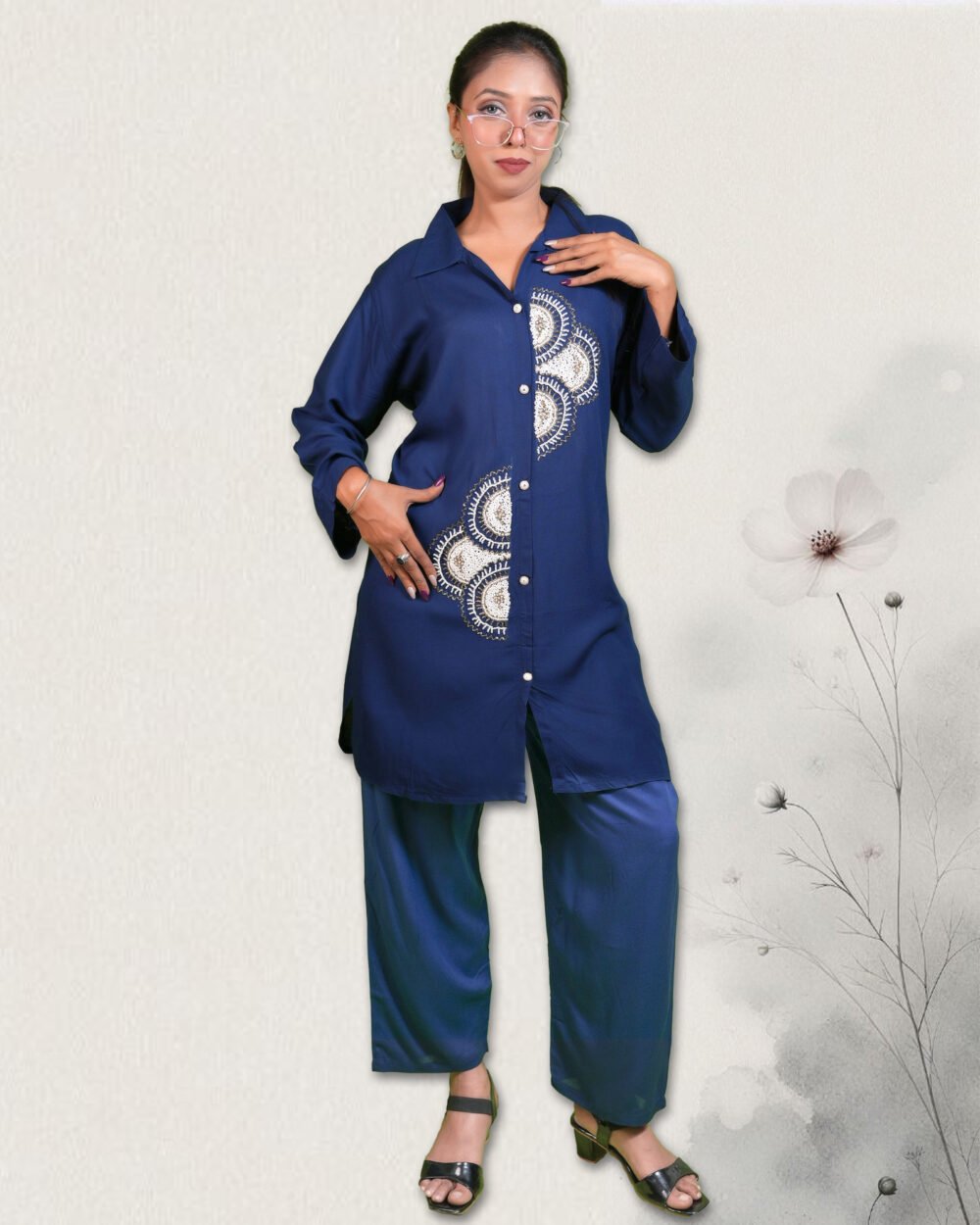 Midnight Aura Co-ord Set
